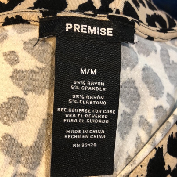 Comfy leopard print dress size med by Premise - Picture 5 of 6